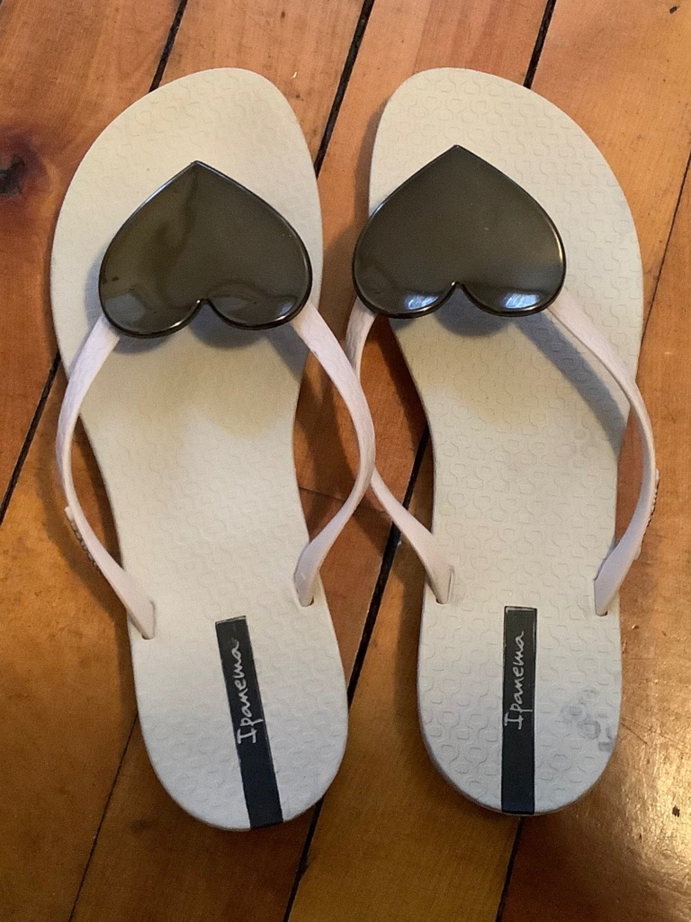 Ipanema Heart Flip Flops 8